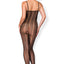 Zvodný bodystocking s rafinovaným vzorom